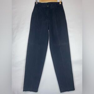 Vintage L.L Bean Trouser Pants Straight Leg High Waist Dart Pockets Size 8
